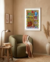 New Graffiti2022 621 framed in a tender room thumbnail