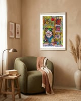 New Graffiti2022 639 framed in a tender room thumbnail