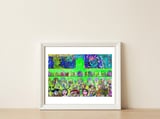 25 De Mayo Pop Digital 16 — framed, leaning against the wall thumbnail