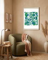 Jungle framed in a tender room thumbnail