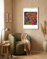 Wave framed in a tender room thumbnail