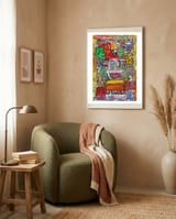 Oficina Del Cobrador framed in a tender room thumbnail