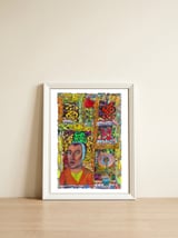 New Graffiti2022 650 — framed, leaning against the wall thumbnail