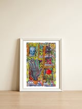 Oficina Del Cobrador 33 — framed, leaning against the wall thumbnail
