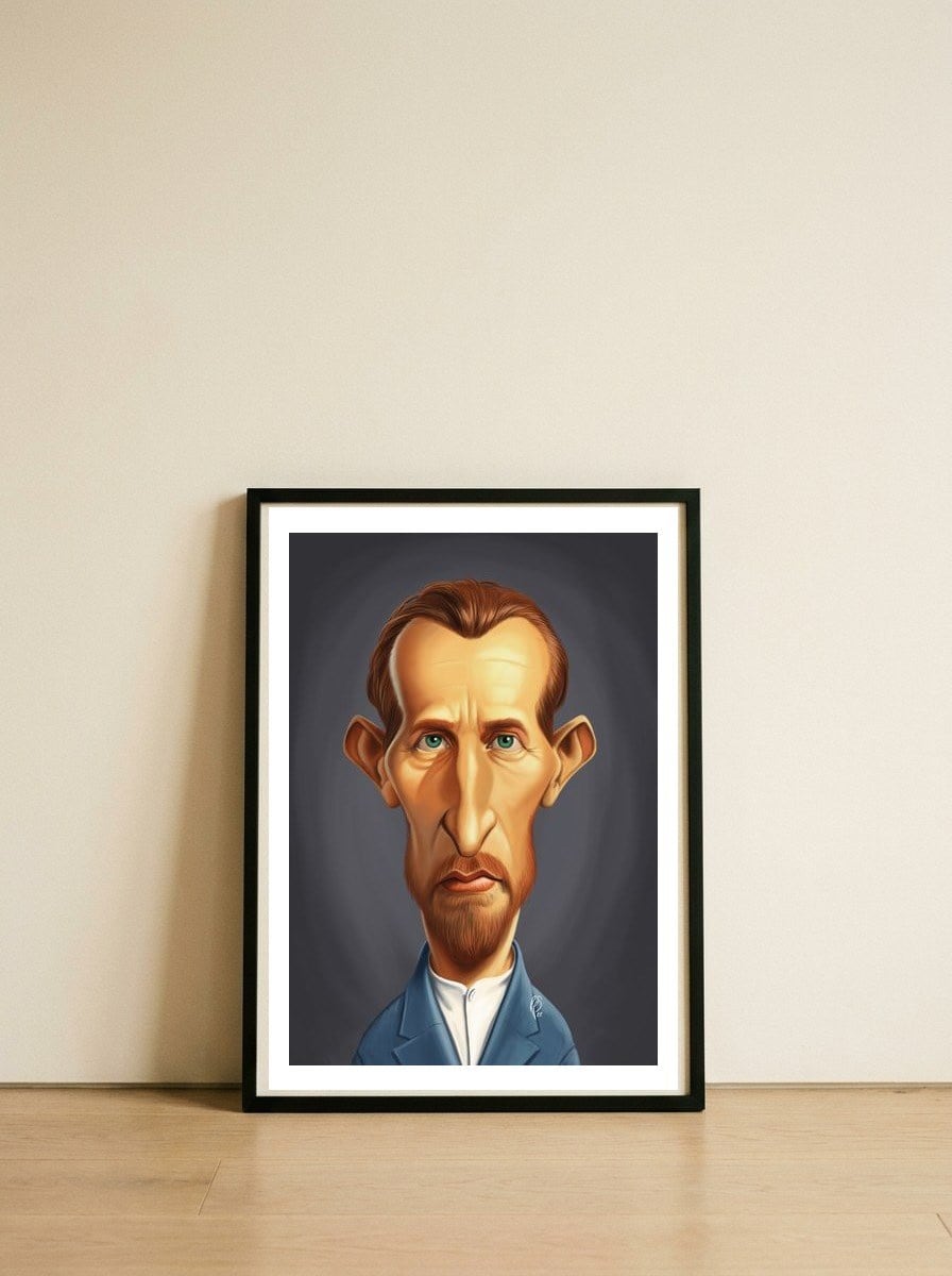 Vincent Van Gogh — framed, leaning against the wall