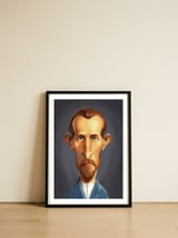 Vincent Van Gogh — framed, leaning against the wall thumbnail