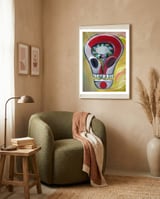 Calavera 3 framed in a tender room thumbnail