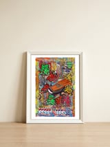 Jazz 9 — framed, leaning against the wall thumbnail