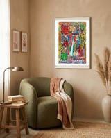 New Graffiti2022 666 framed in a tender room thumbnail