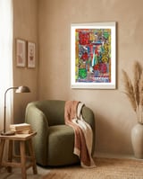 New Graffiti2022 667 framed in a tender room thumbnail