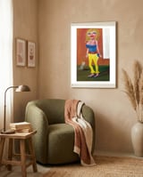 Chica Fashion framed in a tender room thumbnail