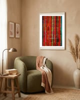 Graffiti Digital 2022 18 framed in a tender room thumbnail