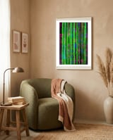 Graffiti Digital 2022 25 framed in a tender room thumbnail
