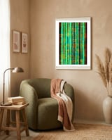 Graffiti Digital 2022 32 framed in a tender room thumbnail
