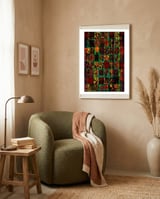 Graffiti Digital 2022 45 framed in a tender room thumbnail
