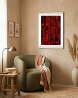 Graffiti Digital 2022 47 framed in a tender room thumbnail