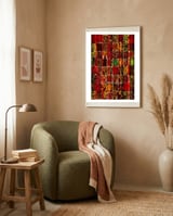 Graffiti Digital 2022 50 framed in a tender room thumbnail