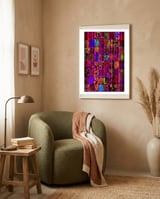 Graffiti Digital 2022 56 framed in a tender room thumbnail
