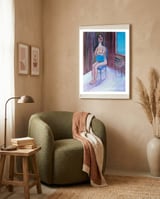 Chica Enojada framed in a tender room thumbnail