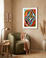 Graffiti Digital 2022 125 framed in a tender room thumbnail