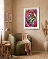 Graffiti Digital 2022 127 framed in a tender room thumbnail
