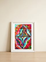 Graffiti Digital 2022 129 — framed, leaning against the wall thumbnail