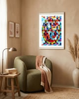 Graffiti Digital 2022 142 framed in a tender room thumbnail