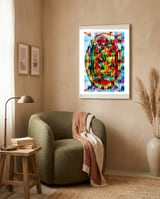 Graffiti Digital 2022 169 framed in a tender room thumbnail