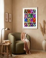 Graffiti Digital 2022 171 framed in a tender room thumbnail