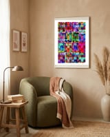 Graffiti Digital 2022 172 framed in a tender room thumbnail