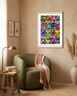Graffiti Digital 2022 174 framed in a tender room thumbnail