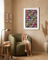 Graffiti Digital 2022 183 framed in a tender room thumbnail