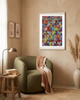 Graffiti Digital 2022 185 framed in a tender room thumbnail