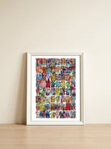 Graffiti Digital 2022 187 — framed, leaning against the wall thumbnail