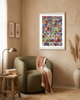 Graffiti Digital 2022 187 framed in a tender room thumbnail