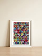 Graffiti Digital 2022 190 — framed, leaning against the wall thumbnail