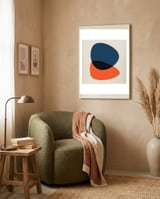 Color Field 2 framed in a tender room thumbnail