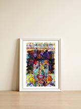 Graffiti Digital 2022 217 — framed, leaning against the wall thumbnail