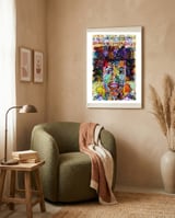Graffiti Digital 2022 217 framed in a tender room thumbnail