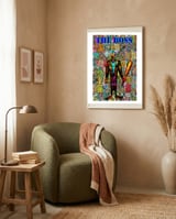 Graffiti Digital 2022 231 framed in a tender room thumbnail