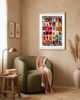 Graffiti Digital 2022 260 framed in a tender room thumbnail