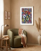 Graffiti Digital 2022 276 framed in a tender room thumbnail