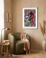 Graffiti Digital 2022 280 framed in a tender room thumbnail