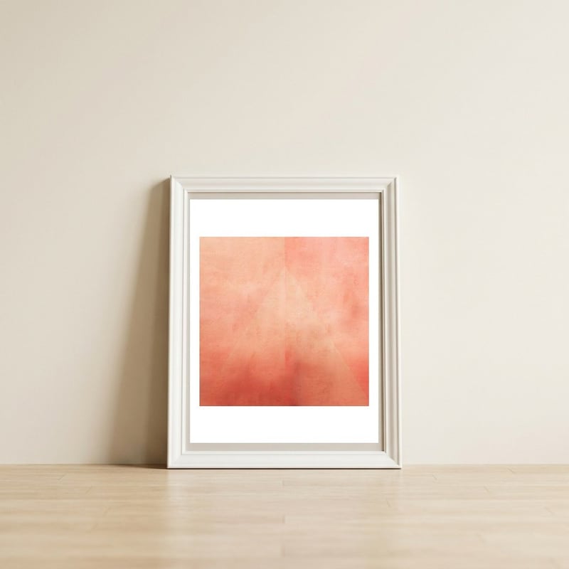 Abetment 08 — framed, leaning against the wall