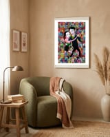 Graffiti Digital 2022 295 framed in a tender room thumbnail