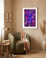 Graffiti Digital 2022 318 framed in a tender room thumbnail
