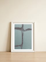 Afluentes 1 — framed, leaning against the wall thumbnail