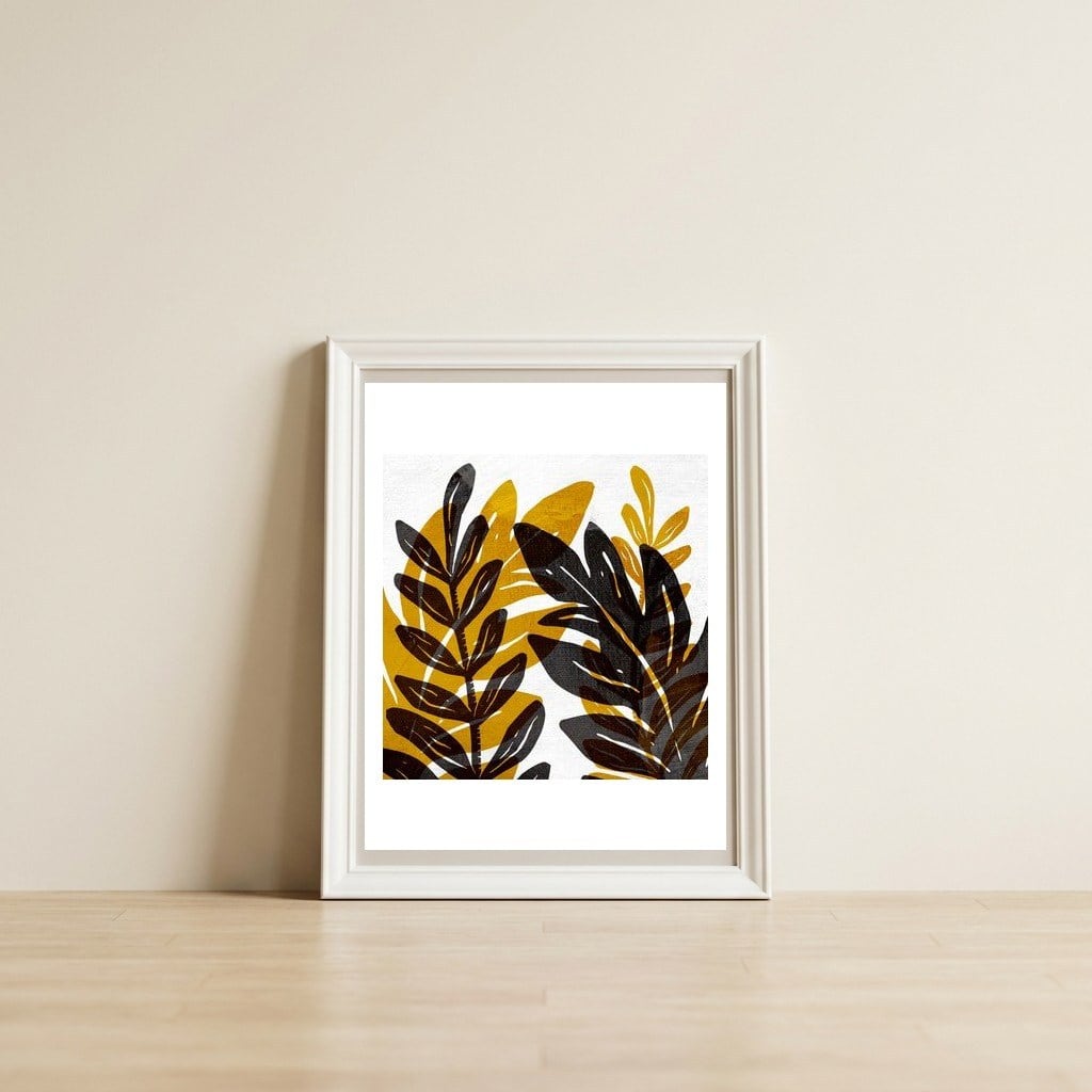 Sertão 2 — framed, leaning against the wall