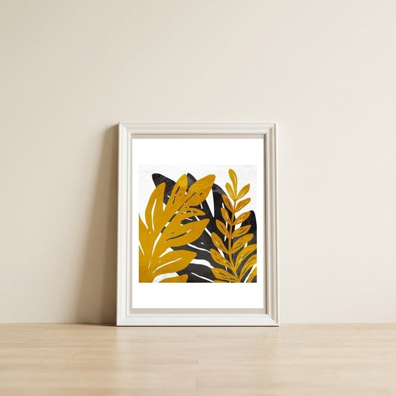 Sertão 6 — framed, leaning against the wall