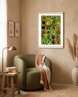 Graffiti Digital 2022 320 framed in a tender room thumbnail